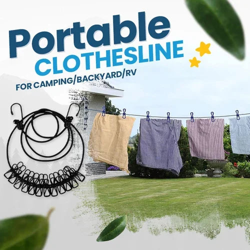 Elastic Clothesline Laundry Drying Rope