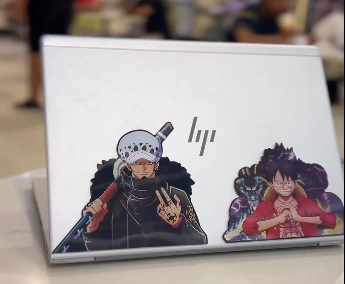 Anime 3D Moving Motion Sticker