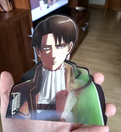 Anime 3D Moving Motion Sticker