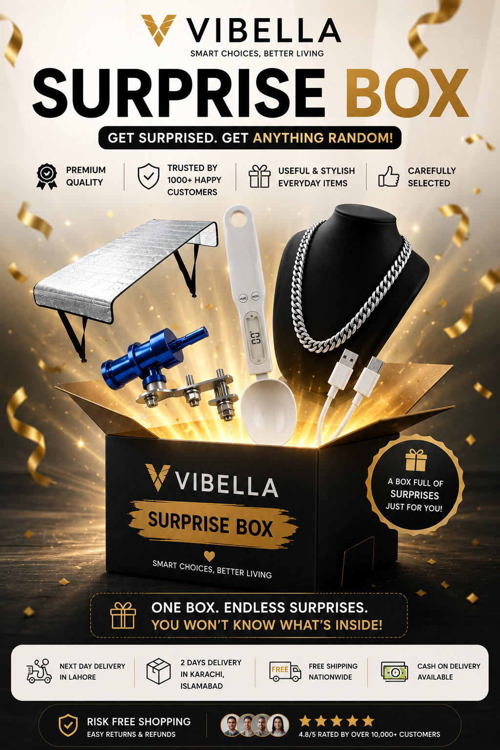 Vibella Mystery Box (Worth Up To Rs. 5,000)