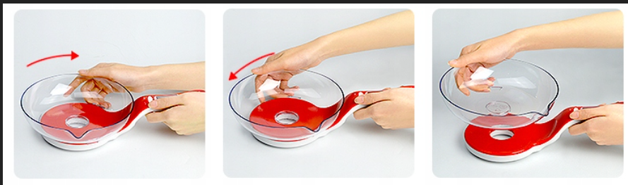 ELECTRONIC KITCHEN SCALE WITH BOWL