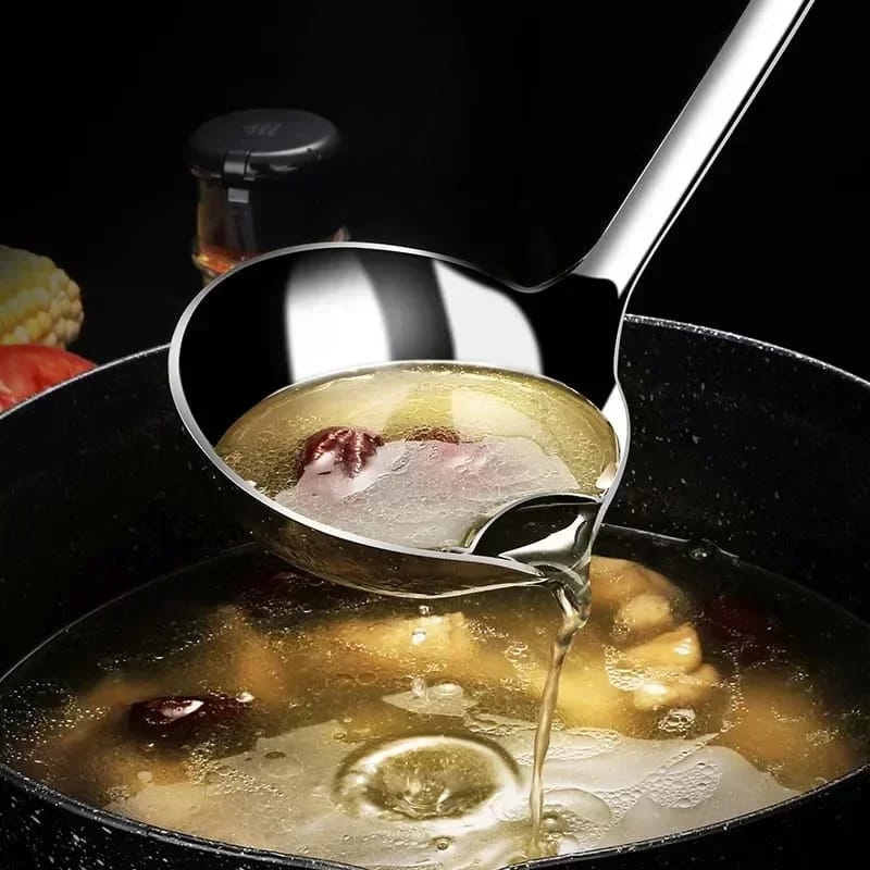 STAINLESS STEEL OIL FILTER SPOON