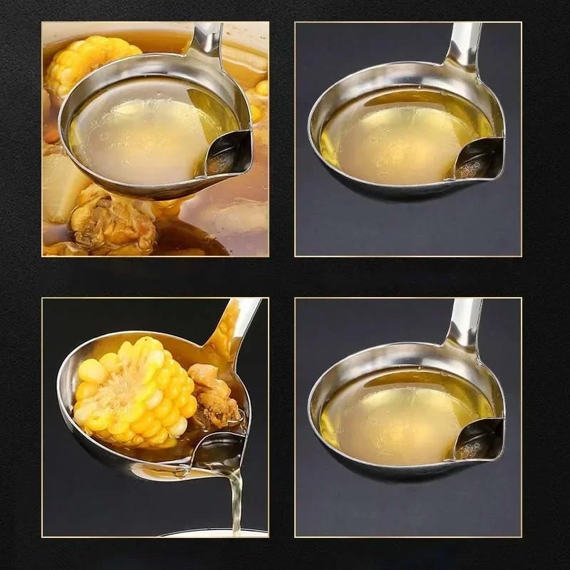STAINLESS STEEL OIL FILTER SPOON