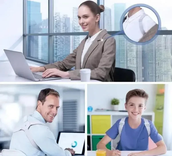 Adjustable Spine Back Support Posture Sensor Belt
