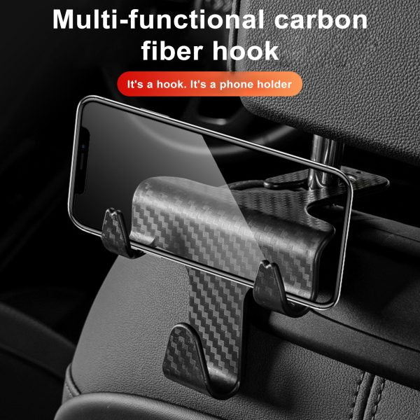 Universal Car Carbon Fiber Seat Hook