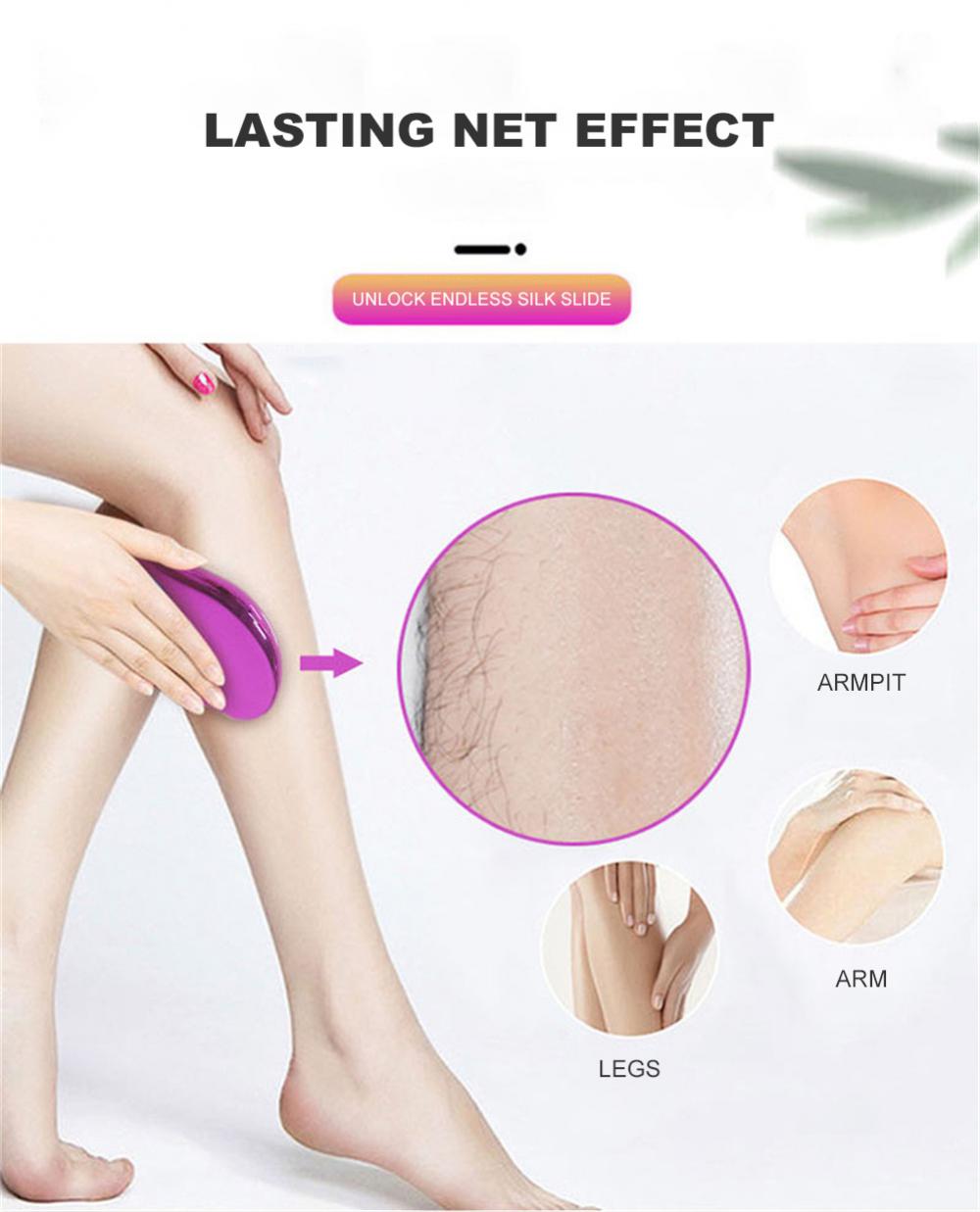 Crystal hair remover