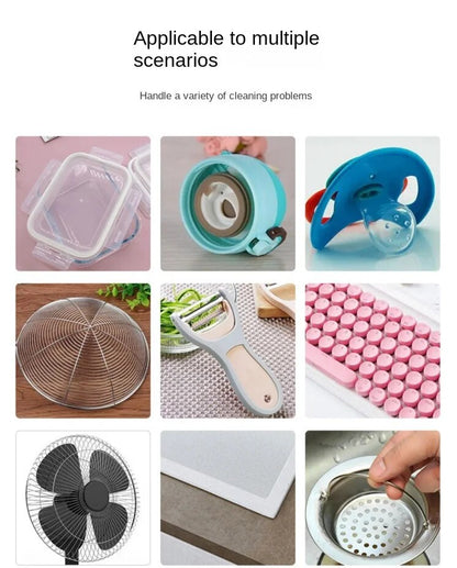 Multifunctional flexible gap cleaning brush