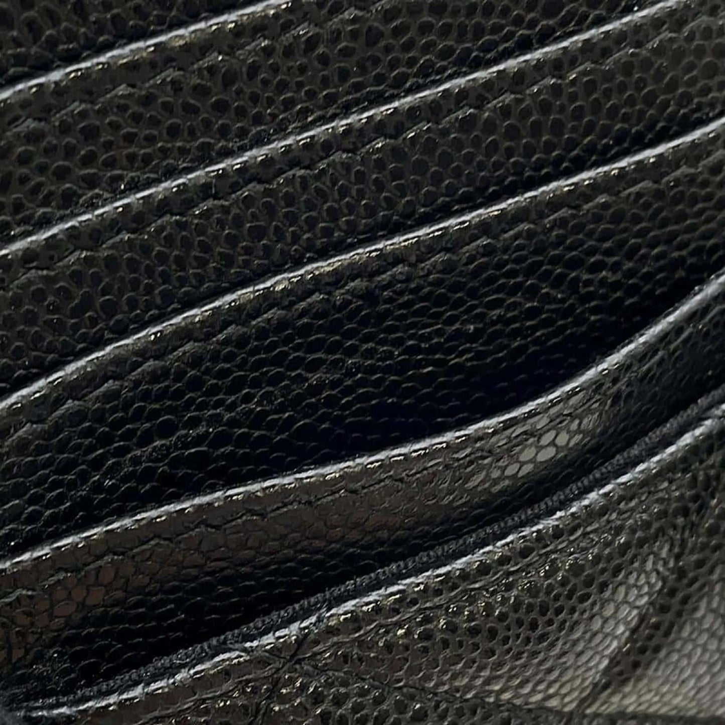 Chanel Caviar Leather Matelassé Wallet