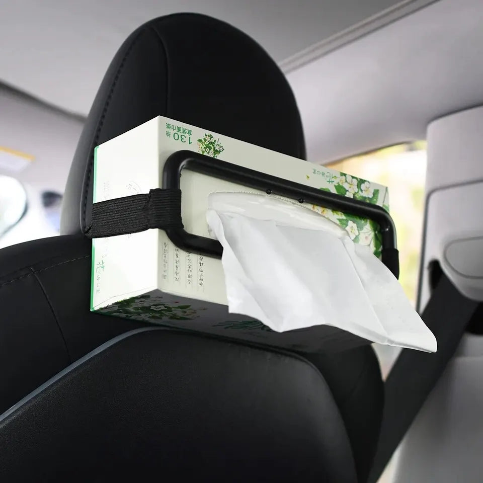 Car tissue rack clip