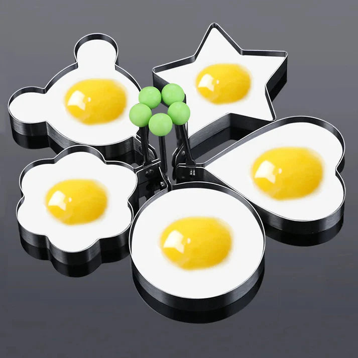 Stainless Steel Mini Egg Shaper (set of 4)