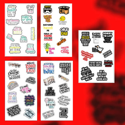 50 Premium Waterproof Stickers for Every Vibe