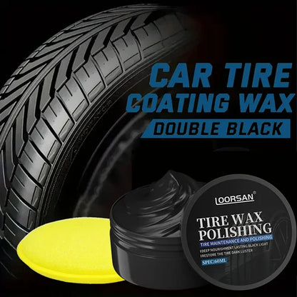 Black Tire Shine Polishing Wax
