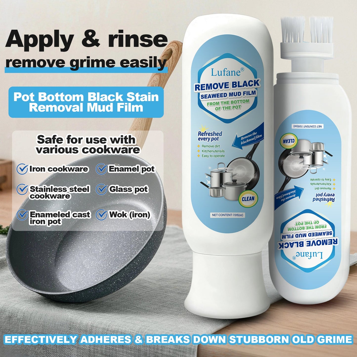 Lufane® Pot & Pan Black Stain Remover