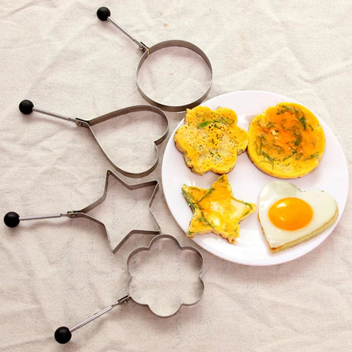 Stainless Steel Mini Egg Shaper (set of 4)