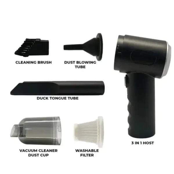 3 In 1 Car Vacuum Cleaner Blower And Baloon Pump
