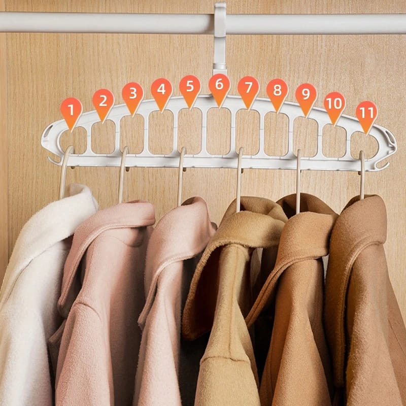 Multi port cloths hanger ( Pack of 2 )