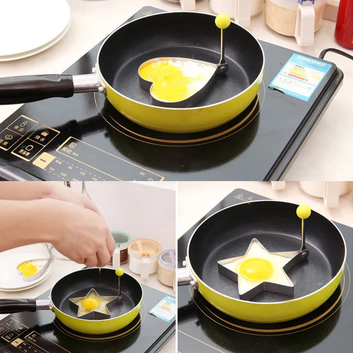 Stainless Steel Mini Egg Shaper (set of 4)