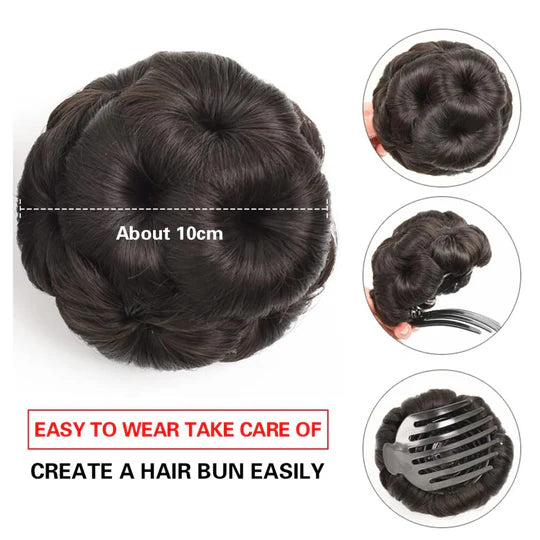 MESSY BUN HAIR SCRUNCHIES