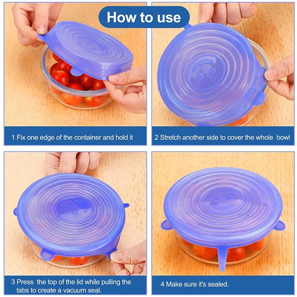 Silicone Lid Spill Stopper Cap