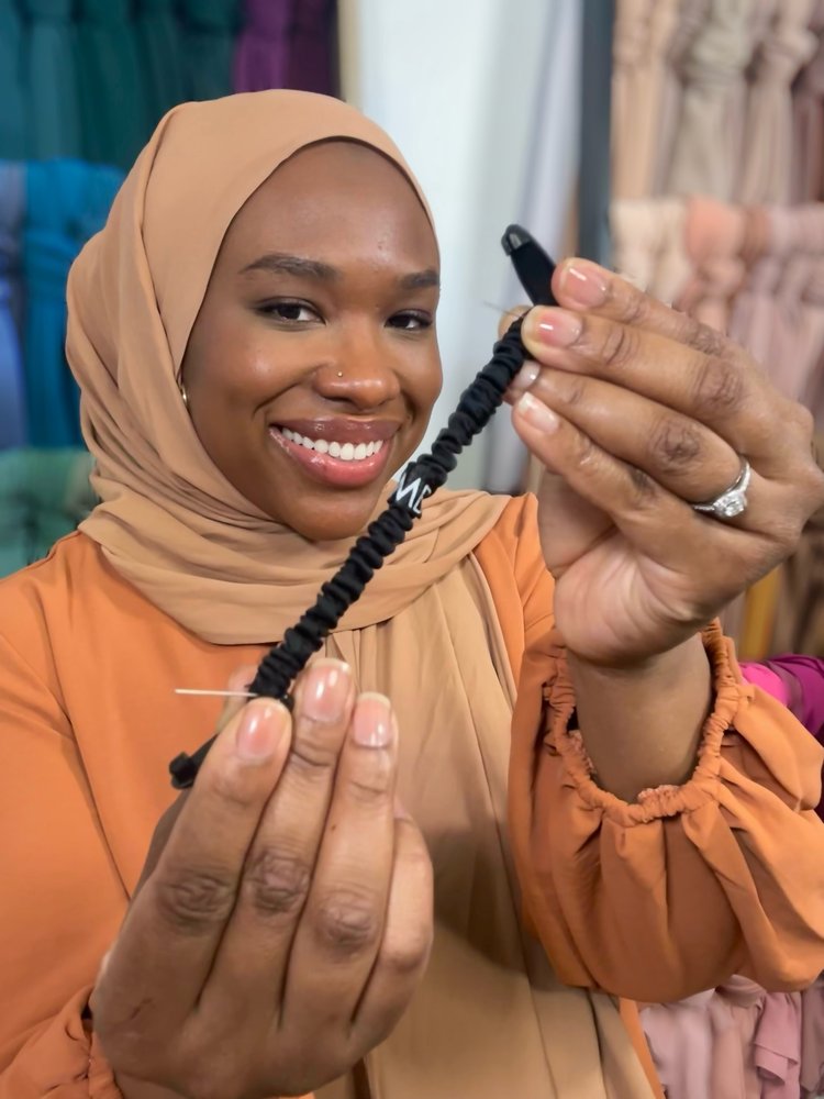 Stretchy Hijab Double Pin