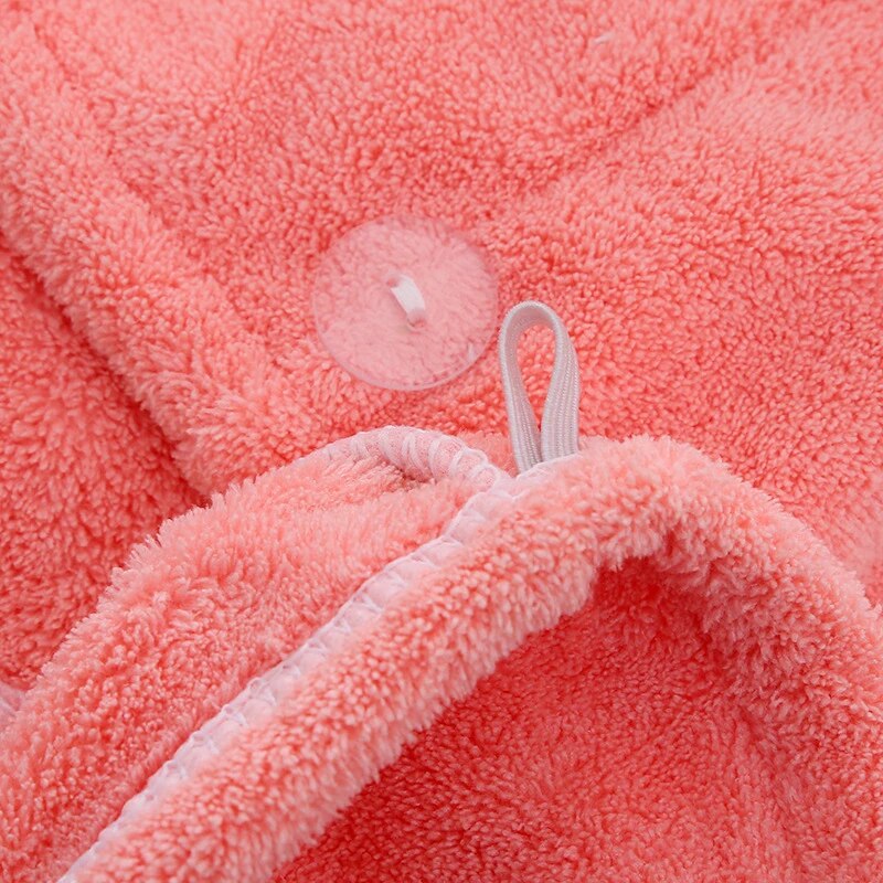 Quick Hair Drying Cap Towel Pack of 2