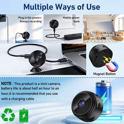 A9 1080P HD Wireless Mini Security Camera