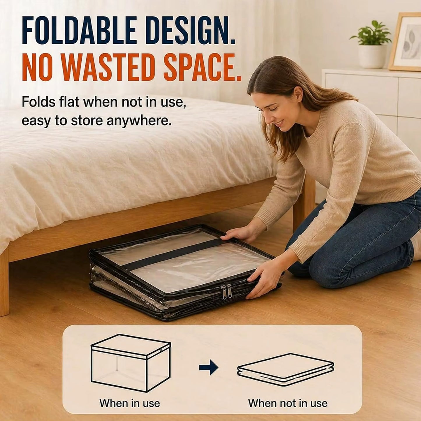 Large Capacity Foldable Storage Bag