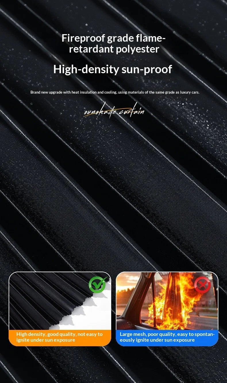 Foldable Car Side Window Sun Shade