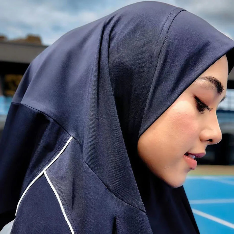 Instant Hijab with Stitched Cap
