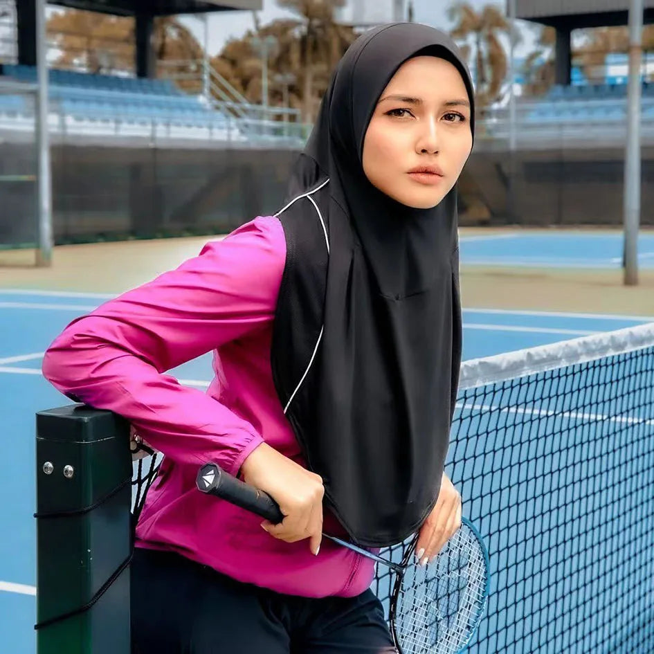 Instant Hijab with Stitched Cap