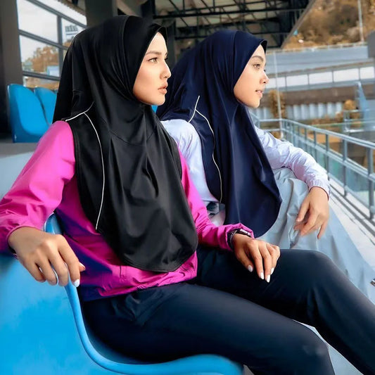 Instant Hijab with Stitched Cap