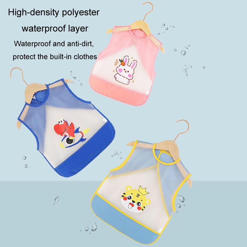 🔥Last Day Sale 🔥 Baby Feeding Bibs Cute Waterproof Apron