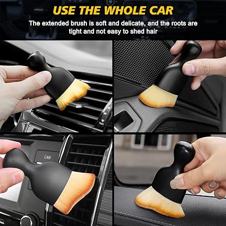 Car Interior Dust Cleaning Soft Brush