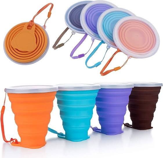 Telescopic Collapsible Silicone Foldable Cup