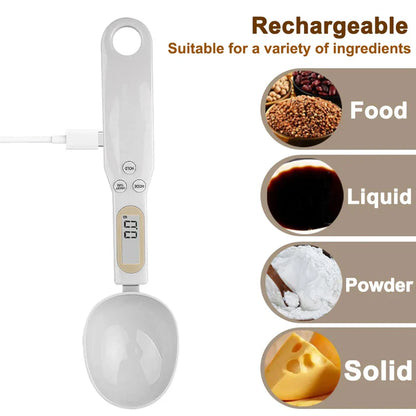 🔥Last Day Sale 34% Off 🔥 LCD Digital Cooking Food Weight Measuring Spoon 500g
