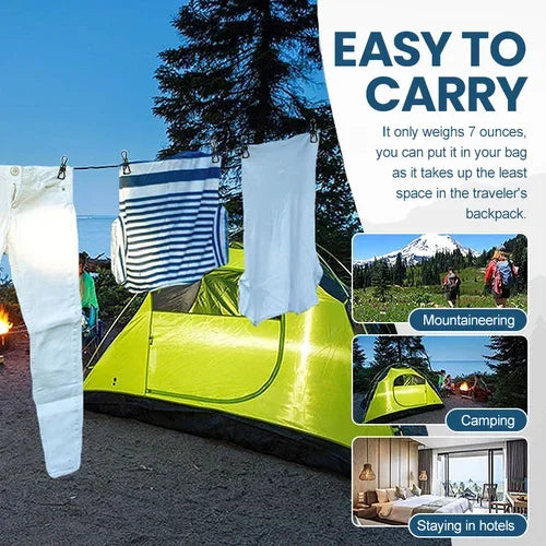 Elastic Clothesline Laundry Drying Rope
