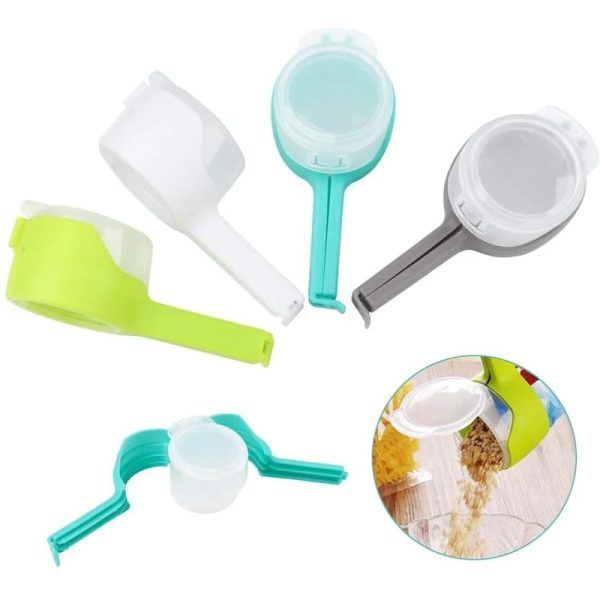 Food Sealing Clip with Discharge Nozzle ( Pack of 2 )