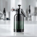 2L Hand Pump Foam Car Wash Sprayer – Air Pressure Cleaning & Gardening Spray Bottle (Black)