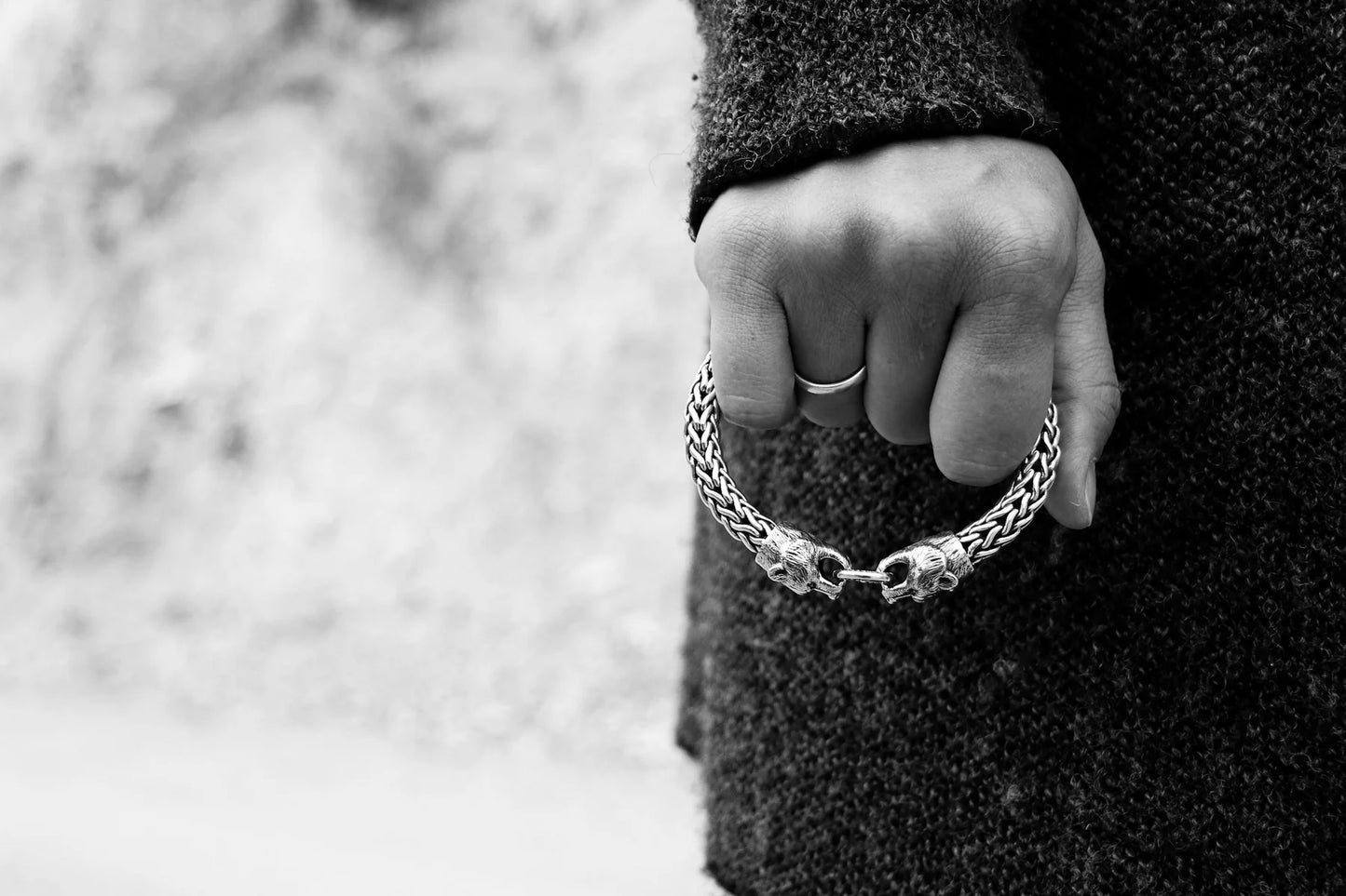 HEAVY BEAR SILVER BRACELET