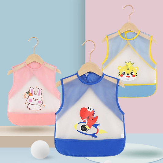 🔥Last Day Sale 🔥 Baby Feeding Bibs Cute Waterproof Apron