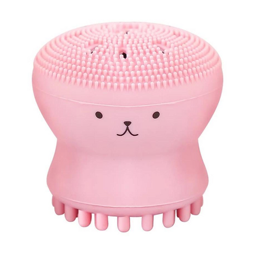 Octopus Shape Silicone Face Cleansing Brush Facial Cleanser Face Scrub Massage Washing  (Pack of 2)