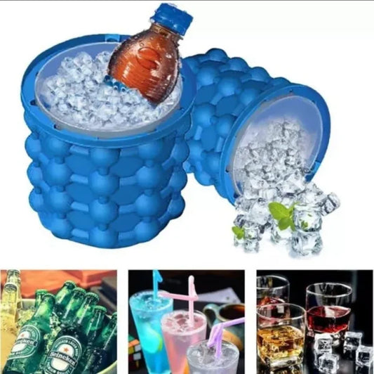 New Magic 120 Ice Cube Maker Genie Silicone