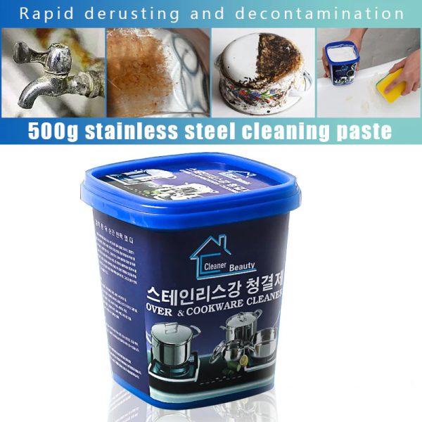 Powerful Stainless Steel Cookware Cleaning Paste