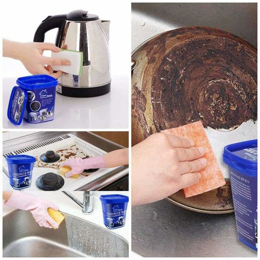 Powerful Stainless Steel Cookware Cleaning Paste